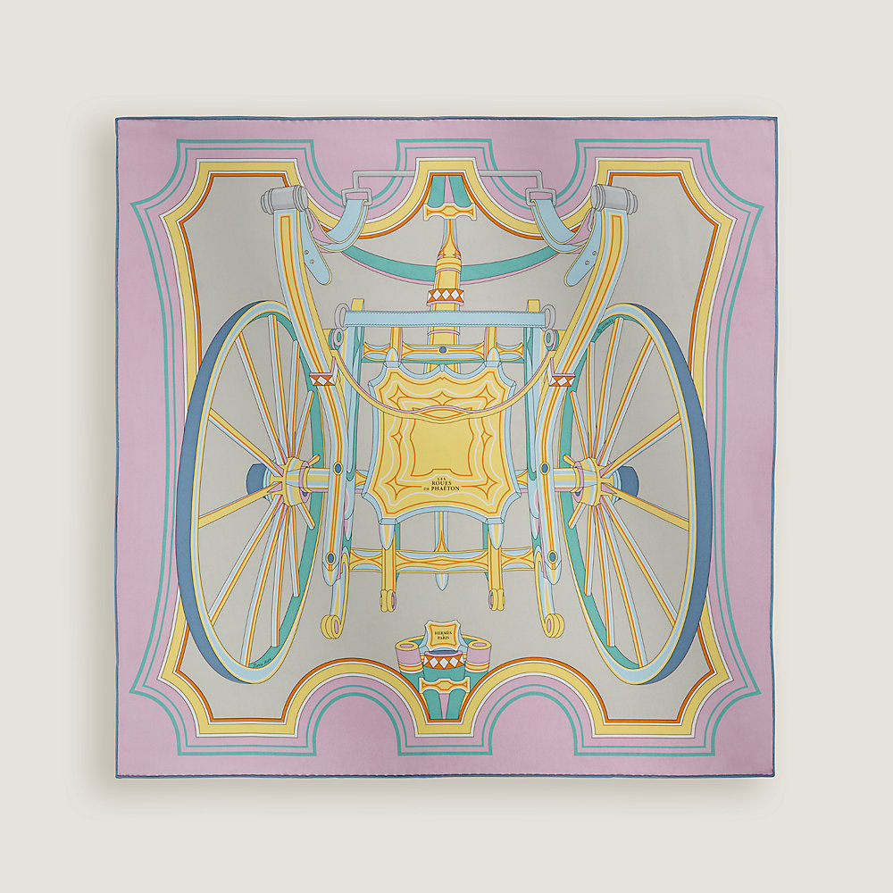 ユ*リ様 HERMES シルク カレ70 車輪デザイン ユ*リ様 HERMES シルク カレ70 車輪デザイン｜